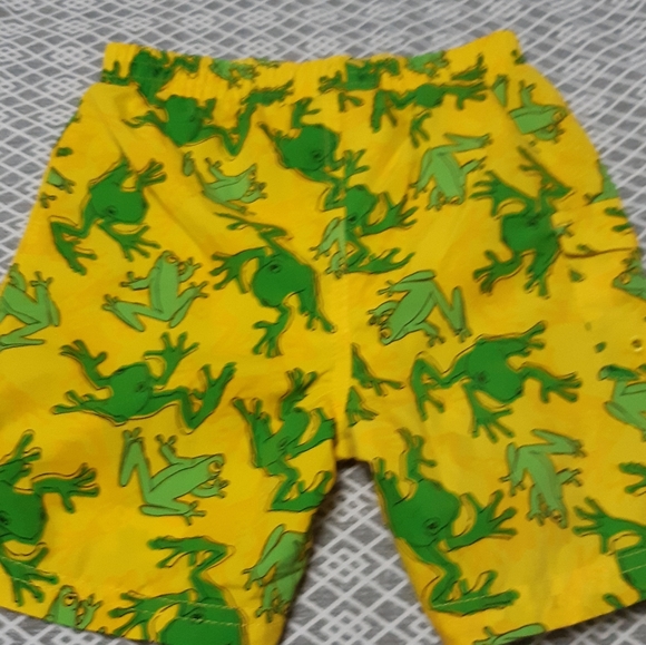 Boys 2 piece matching frog themed Swim wear. - Picture 5 of 7